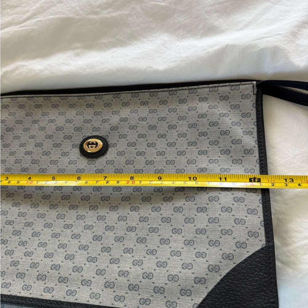 Gucci Black and Gray clutch  Bag - Picture 6 of 11
